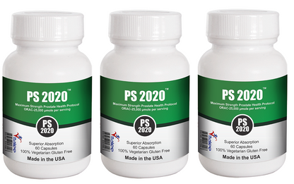 PS2020-Prostate BPH Supplement Economy Pack (Caps 3X 60ct)