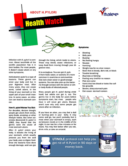 Helicobacter Pylori and Leaky Gut Economy Pack(3X60ct)