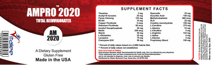 AMPRO 2020 For Athletic Performance and Endurance (Capsule 60ct)