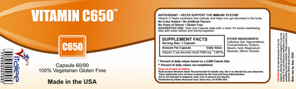 Vitalee High Potency Super Absorption Vitamin C-1000 mg (Capsule 60ct)