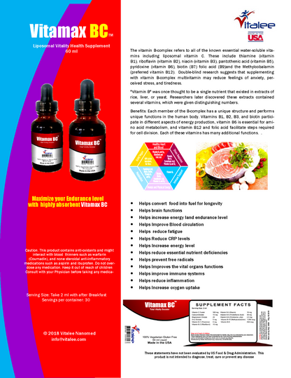 Vitalee Vitamax Combo (Caps & Liquid)