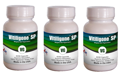 Vitiligone SP. Vitiligone is a Skin Pigmentation Disorder. (Capsule 60ct)