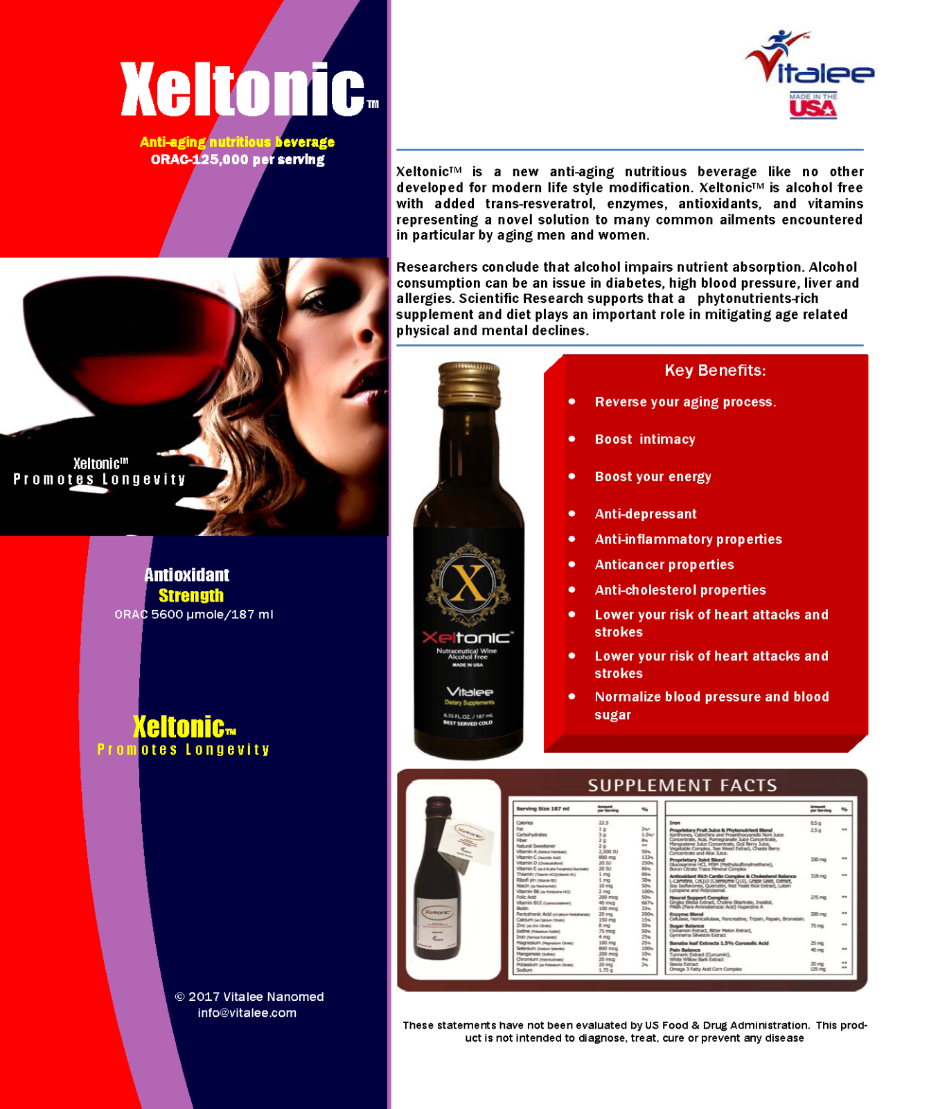 Xeltonic- 120 ml Non-Alcoholic Beverage for Liver Health