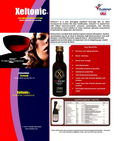 Xeltonic- 120 ml Non-Alcoholic Beverage for Liver Health
