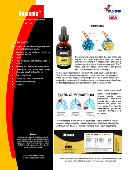 Numonia-Natural Pneumonia Lung Wellness(60 ml)
