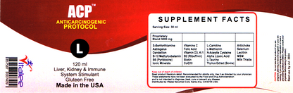 ACP-L Advanced Liposomal Ionic Liver Health Supplement (3 bottles 120 ml)