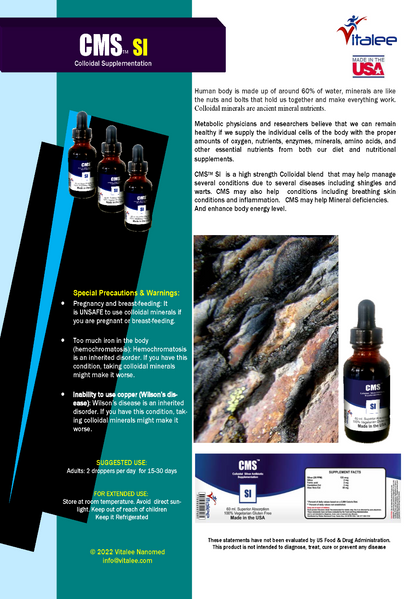 CMS-Colloidal Antimicrobial blend to fight Antibiotic Resistance-1 bottle,60 ml