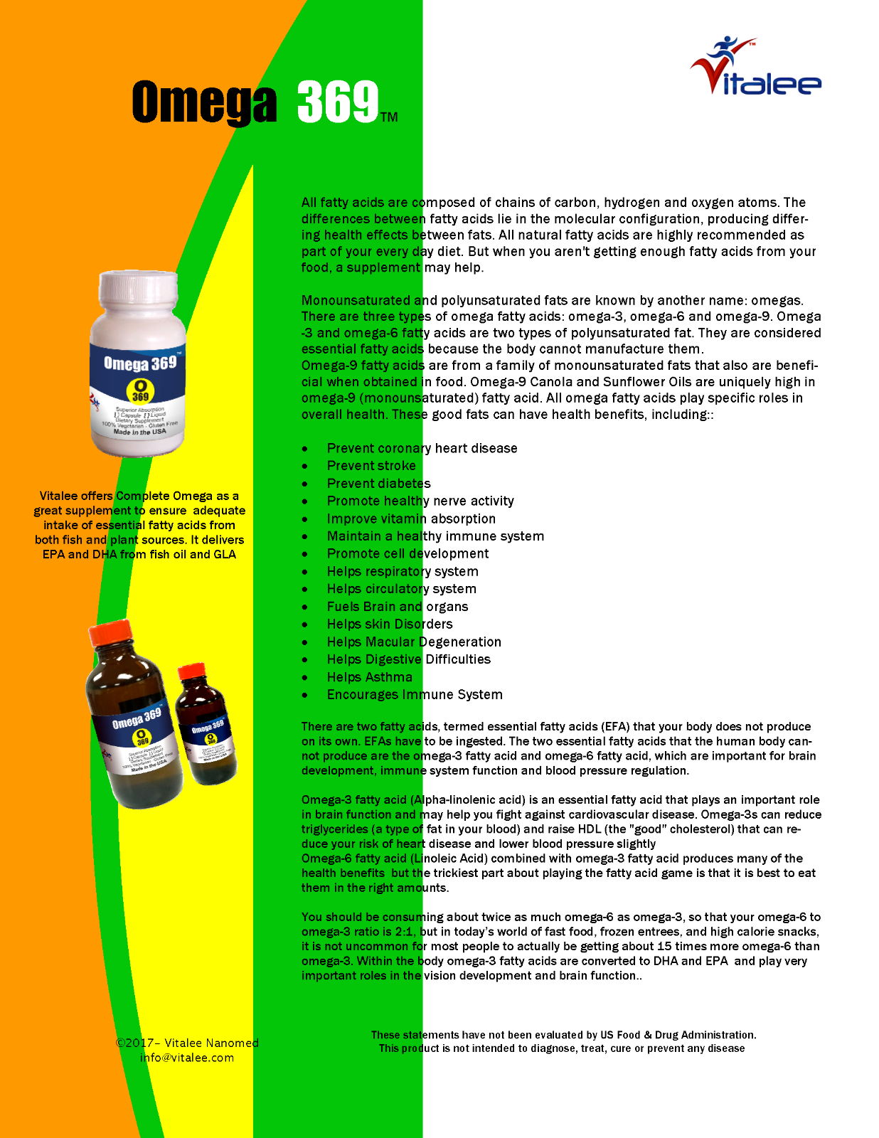Omega369 Fuel 4 Brain ensuring balanced EPA, DHA and GLA (Softgel 30ctX2 bottle)