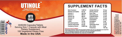 Utinole UTI 2020. Ultimate Urinary Tract Infection Protection (Capsule 60ct)