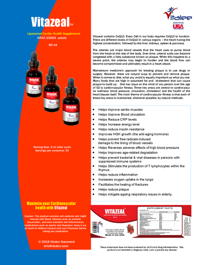 Vitazeal-Cardiovascular fitness Pack