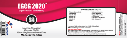 EGCG- is an anti-oxidant and highest Polyphenol Extract 1000 mg (Caps 60 ct)
