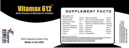 Vitamax 612-Multivitamin Minerals For Children