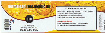 Dermalean DTO-Multi-purpose Boil, Acne, Itching, and Burn Oil (1 Bottle, 30 ml)