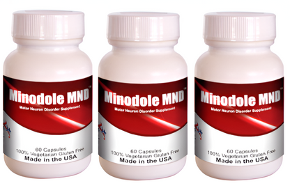 Minodole MND Motor Neuron Disorder Nervous System Economy Pack (3X60 ct)