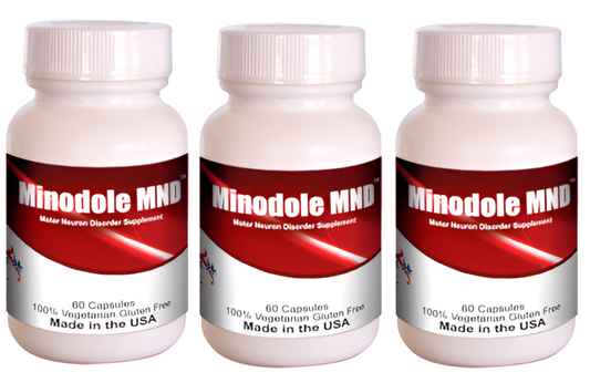 Minodole MND Motor Neuron Disorder Nervous System Economy Pack (3X60 ct)