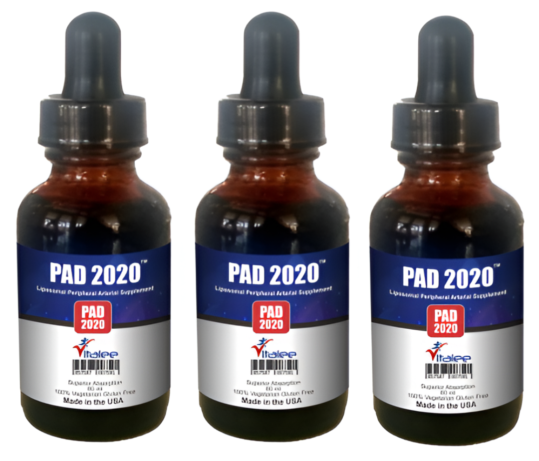 PAD 2020- Liposomal Blood Circulation Disorder Supplement (1 unit 60 ml)