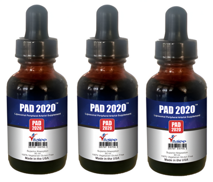 PAD 2020- Liposomal Blood Circulation Disorder Supplement (1 unit 60 ml)