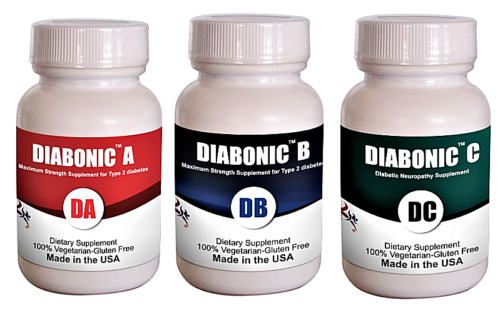 1103-Diabonic ABC-Diabetes Protocol Pack Capsule (3 X 60 ct )